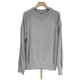 Strick mit Oblique-Einsatz Grau - Dior