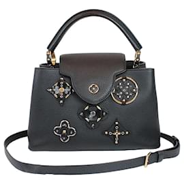 Louis Vuitton Flower Capucines PM Black