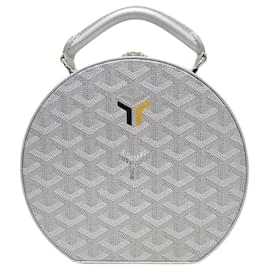 Goyard Borsa a tracolla Alto Box Trunk Argento Speciale