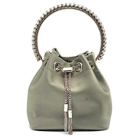 Jimmy Choo Mini borsa a secchiello Bongbong