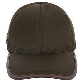 Prada Speedlock Re-Nylon Selva Green Cap