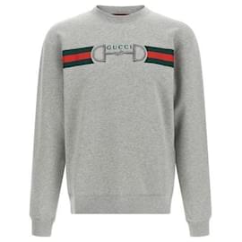 Bedrucktes Sweatshirt aus Baumwolljersey - Gucci