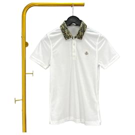 Moncler T-Shirt mit Camouflage-Kragen
