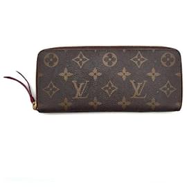 Louis Vuitton Monogram Clemence Zippy Wallet