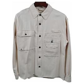 Camicia oversize in twill di cotone Acne