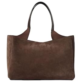 Borsa Tote in Scamosciato Media Senza Tempo - Tod's
