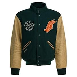Ralph Lauren Giacca Varsity con dettagli del logo