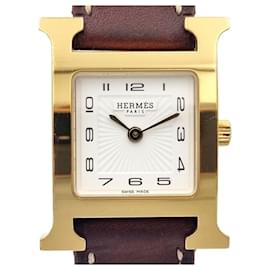 Hour Uhr vergoldet - Hermès