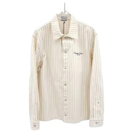 Giacca-camicia ricamata con logo a righe Couture - Dior