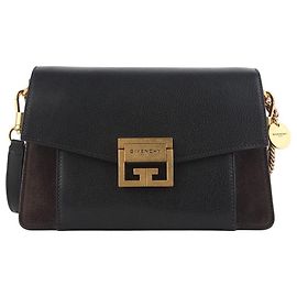 Givenchy Bolsa de ombro com corrente média banhada a ouro