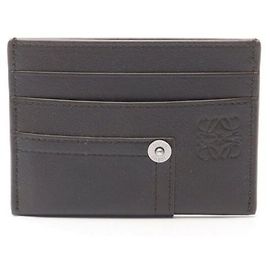 Loewe Fanta Plain Cardholder in Shiny Calfskin