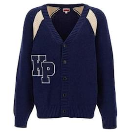 Paris Varsity Logo Patch Cardigan - Kenzo