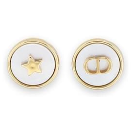 Orecchini D-LUCK in metallo con finitura dorata da donna (Gold) - Dior