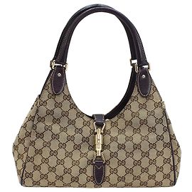 Gucci Bolsa de ombro Hobo Jackie em jacquard