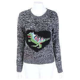 Dior Tricô de cashmere de manga comprida