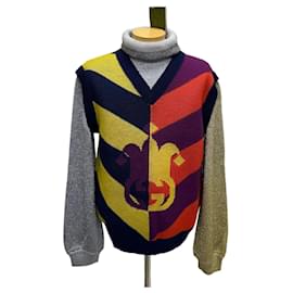 Gestreickter Jacquard-Rollkragenpullover - Gucci