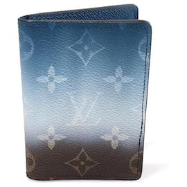Louis Vuitton Monogram Pigment Gradation Canvas Pocket Organizer Card Wallet