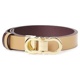 Salvatore Ferragamo Gancini Reversibler Gürtel für Damen (frei schneidbar)