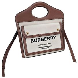 Burberry Mini borsa a tracolla in tela da donna