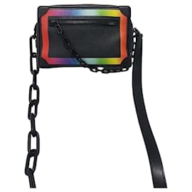 Mini borsa a tracolla Soft Trunk Taiga Rainbow - Louis Vuitton
