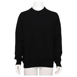 Strickpullover für Herren mit FF-Logo Schwarz - Fendi