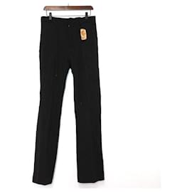 Louis Vuitton Schwarze Hose aus Wolle und Baumwolle