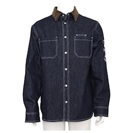 Sovracamicia in twill di cotone da uomo - Dior