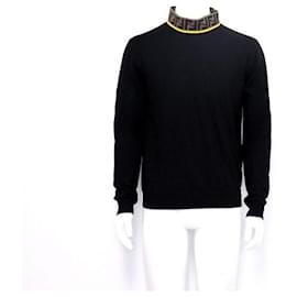 Vertigo Strickpullover mit Rollkragen und Muster für Herren - Fendi
