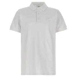 Kurzärmeliges Polo-T-Shirt mit Logo-Stickerei - Bally