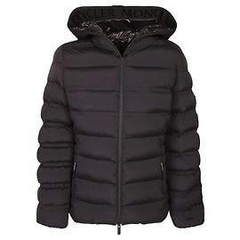 Moncler Giacca corta imbottita con cappuccio Alete