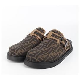 Fendi Mule FF in jacquard