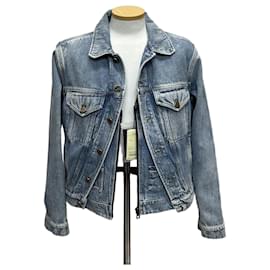 Louis Vuitton Giacca di denim blu Virgil Abloh