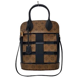 Louis Vuitton Reverse Monogram Trésor Tote Bag und Schultertasche
