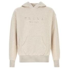 Cotton Fleece Hoodie - Prada