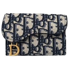 Dior Oblique Saddle Flap Kartenetui