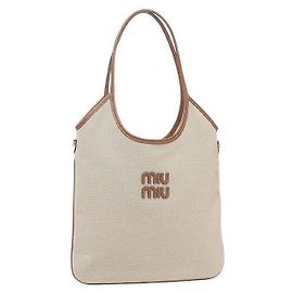 Miu Miu Sac Ivy Canvas Regular