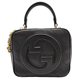 Gucci Borsa Blondi Top Handle Crossbody Black