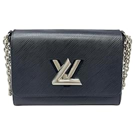 Louis Vuitton Twist MM Black Silver