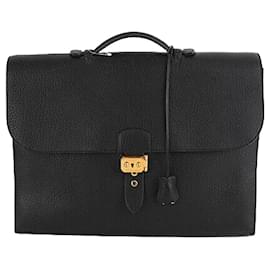 Sakadopeche Noir avec Bijoux Dorés - Hermès