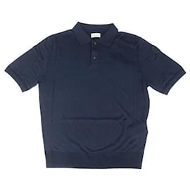 Polo-Shirt aus Seiden-Leinen-Strick - Moncler