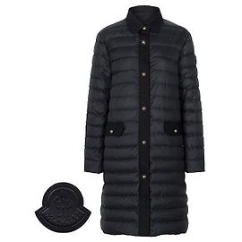 Moncler Leichte Langjacke aus Gänsedaunen