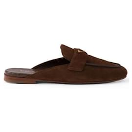 Prada Pantofole in scamosciato