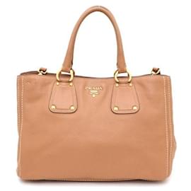 Borsa Tote e Borsa a Spalla in Vitello Daino Prada