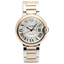 Cartier Orologio Ballon Bleu da Uomo Nuovo Modello Combi Rosa Automatico Garanzia