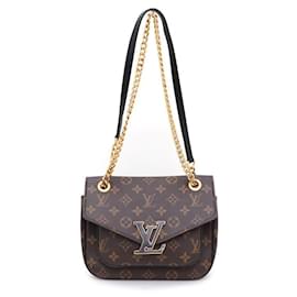 Louis Vuitton Borsa a Spalla e Borsa a Tracolla Monogram Pashmina Gold Chain