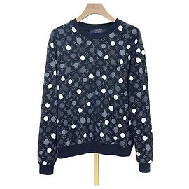Louis Vuitton Sweatshirt Kusama Monogram Dot Black