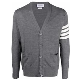 Thom Browne Merinowolle-Cardigan