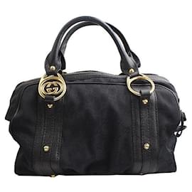 Borsa tote in jacquard nero - Gucci