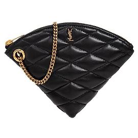 Monedero SADE TRIANGLE en piel de cordero Saint Laurent AAAJU