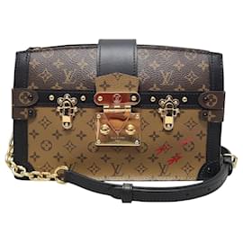 Louis Vuitton Borsa a Spalla Monogram Petite Malle Trunk